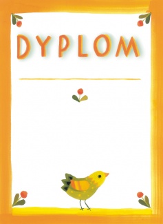 Dyplomy - Dla przedszkoli - Dyplom 026