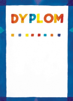 Dyplomy - Dla przedszkoli - Dyplom 009