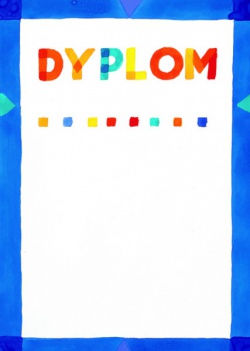 Dyplomy - Dla przedszkoli - Dyplom 009