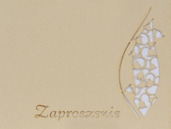 Zaproszenia - Ślubne - Laser Pro - Zaproszenie Marius 03