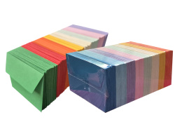 Koperty - 6x10 cm - wizytowe - Kopery wizytowe mini mix kolorów