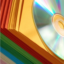 Koperty - 12,5x12,5 na CD - Koperty kolorowe na płyty CD