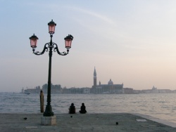 Obrazki - Wenecja - "Różowa latarnia", autor - Jolanta Czernecka