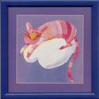Obrazki - Dla dzieci - "Kot różowy"