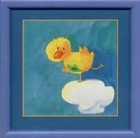 Obrazki - Dla dzieci - "Ptak na chmurze"