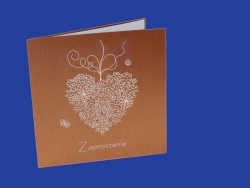 Zaproszenia - Ślubne - White Art - White Art 01